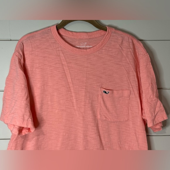 Vineyard Vines 100% Cotton Edgarton Crewneck Pocket T-Shirt Size M - Picture 3 of 7